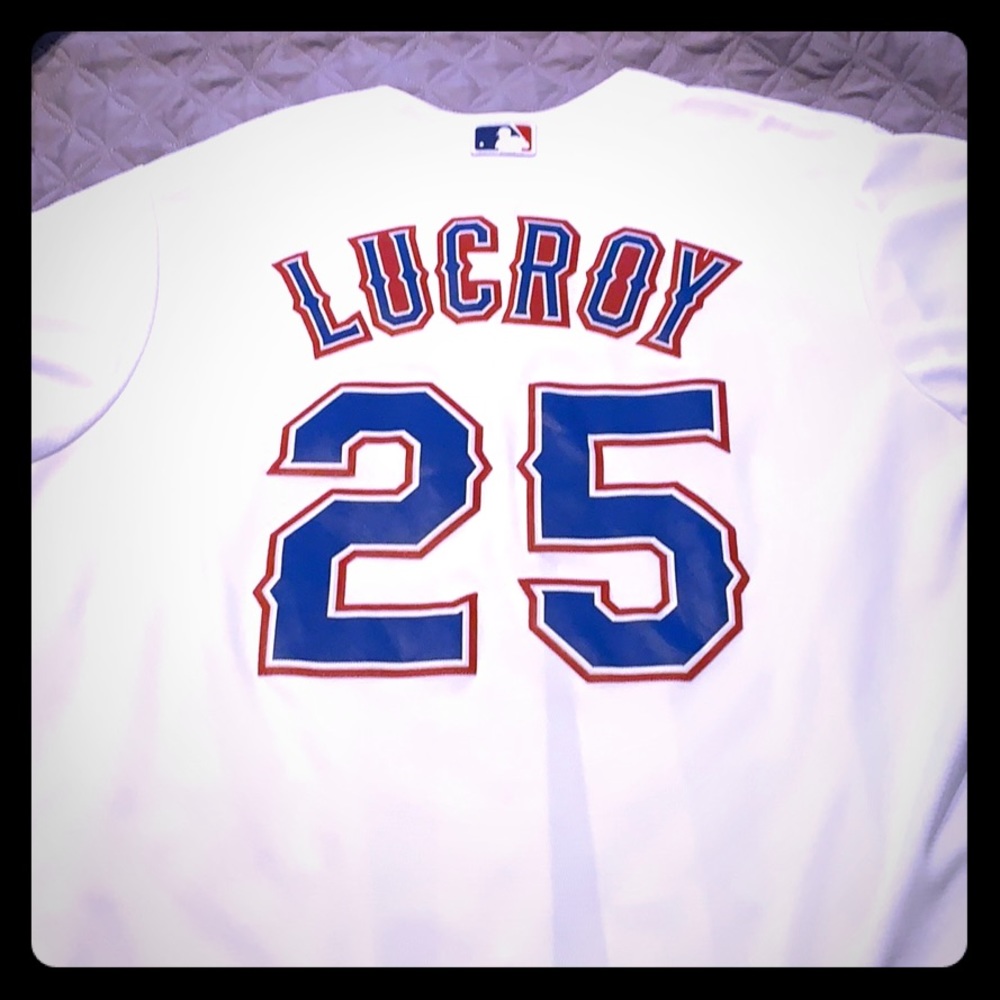 Jonathan Lucroy Texas Rangers Jersey